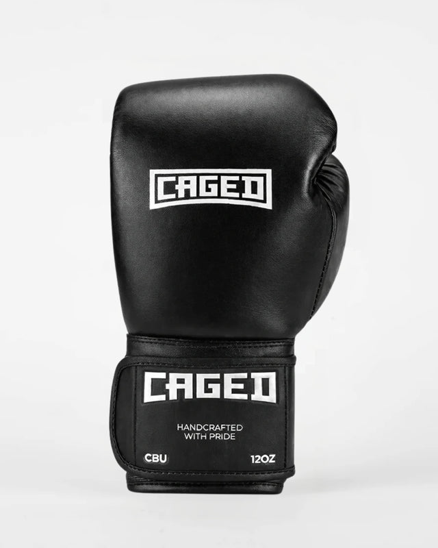 Gants de boxe Caged 'X' Series – Noir/Blanc