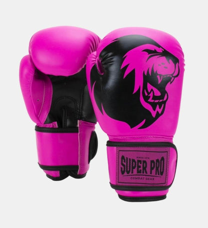 Gants de boxe Super Pro Talent Kids - Rose/Noir