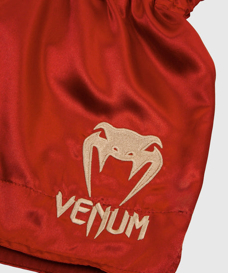 Venum Kickboks Broekje Classic - Rood/Goud