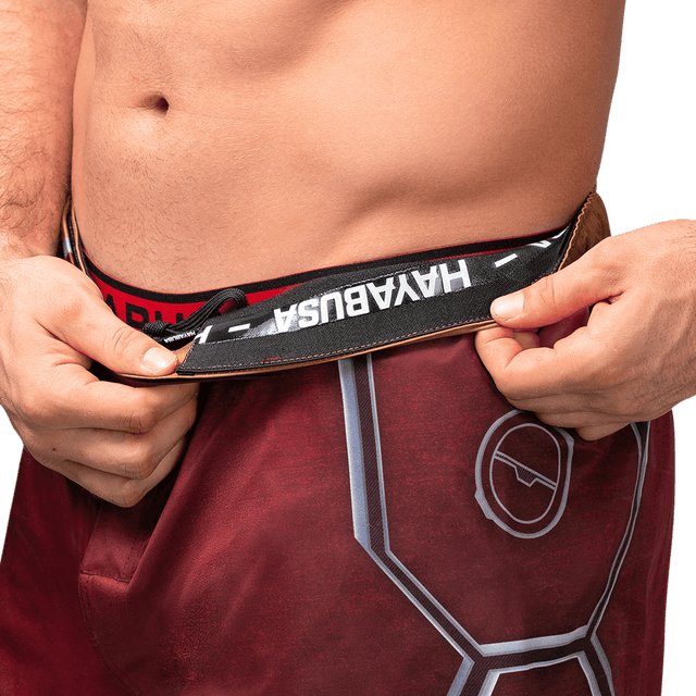 Marvel MMA Shorts Iron Man - Rood