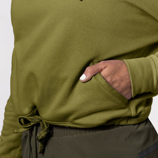 Débardeur Hayabusa Hoodie Cozy Fleece Femme - Vert Olive