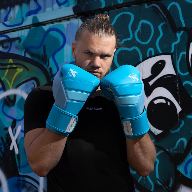 Gants de boxe Hayabusa T3 Neon – Bleu