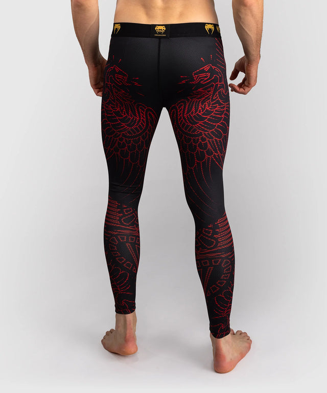 Venum Spats Quetzal Fury - Schwarz/Rot