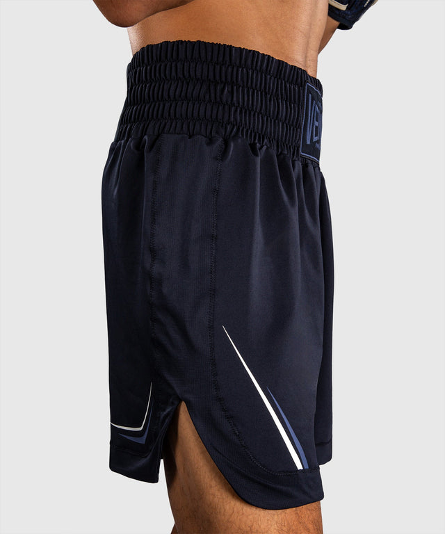 Shorts de boxe Venum G-Core – Bleu marine/Blanc