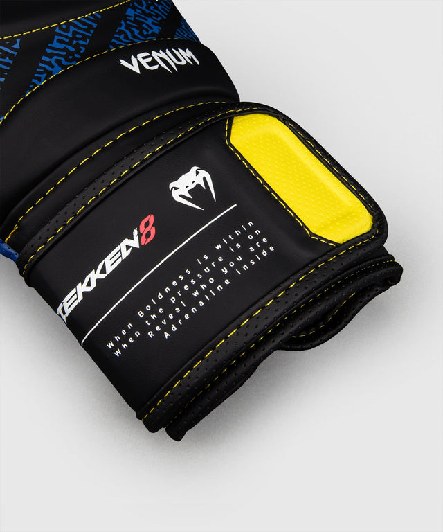 Venum Boxhandschuhe TEKKEN 8 King – Schwarz/Gelb – Foto 5