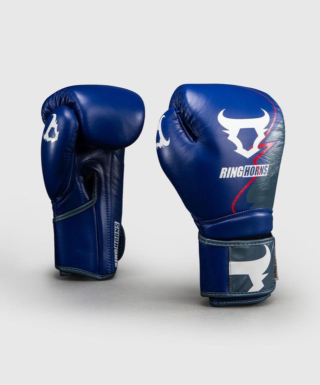 Gants de boxe Ringhorns Charger by Venum – Bleu marine/Rouge