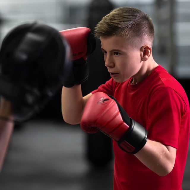 Guantes de boxeo Hayabusa T3 Niños – Rojo/Negro