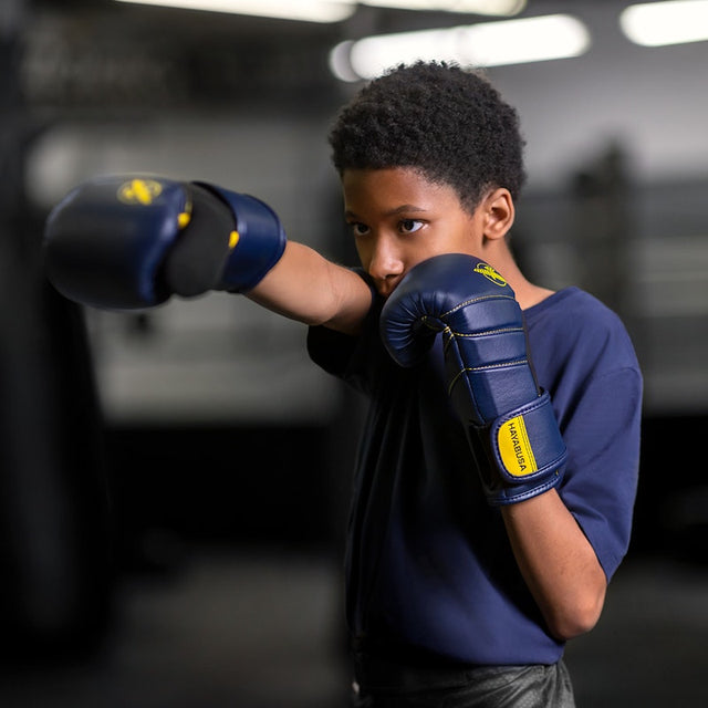 Guantoni da boxe Hayabusa T3 – Blu/Giallo