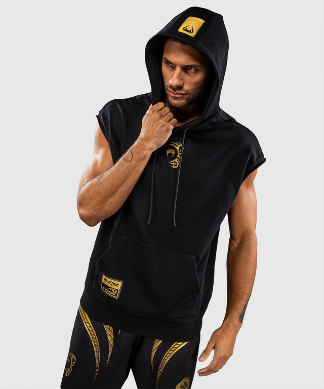 Venum x Mike Tyson Sleeveless Hoodie – Black/Gold