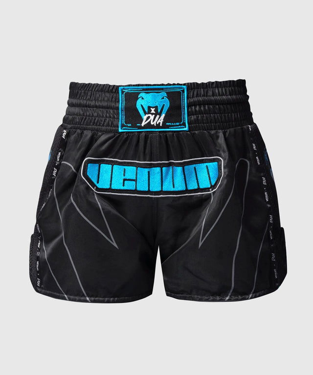 Venum Muay Thai Shorts x Dua – Black/Electric Blue