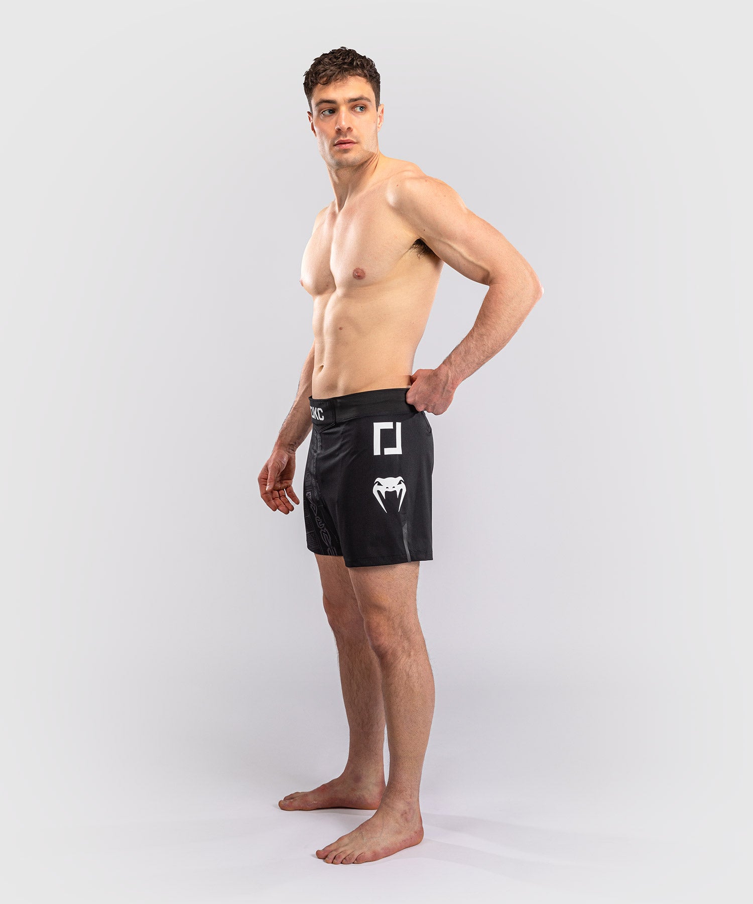 Shorts de MMA Venum Karate Combat – Noir/Gris