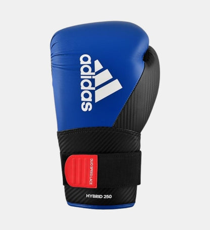 Gants de boxe Adidas Hybrid 250 - Bleu/Noir