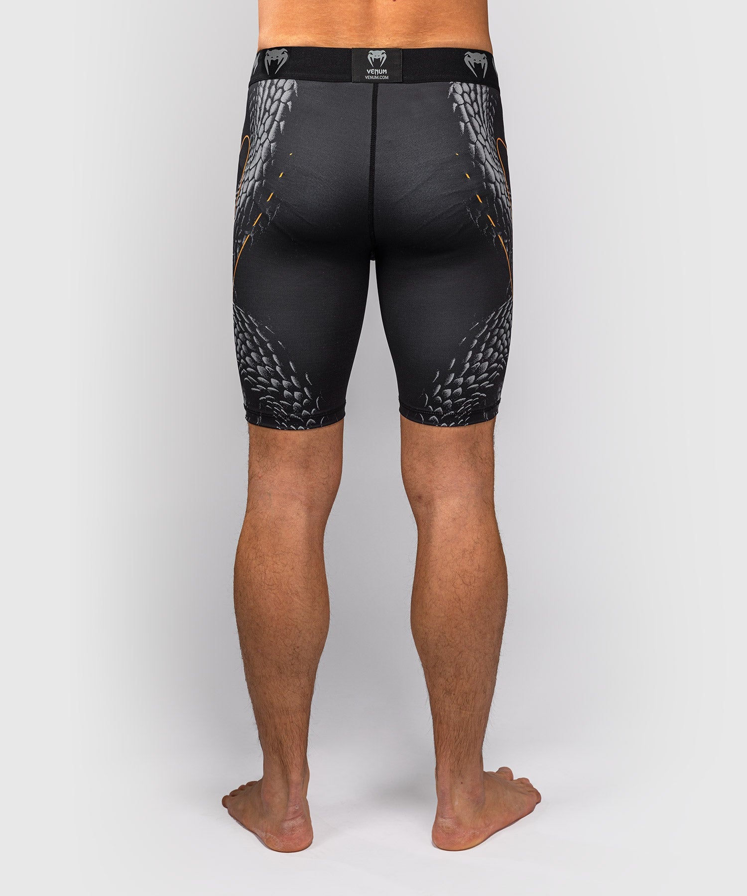 Shorts de compression Venum Matupa – Noir/Gris/Or