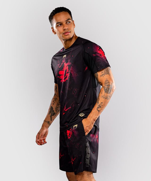 Venum T-shirt Itadori Dry Tech – Noir/Rouge