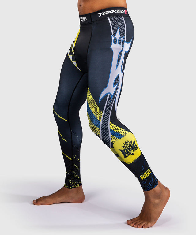 Venum Spats TEKKEN 8 King Negros/Amarillos