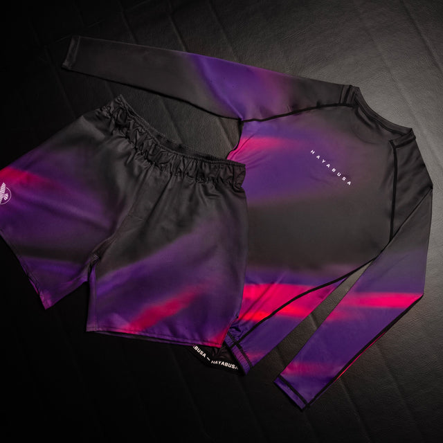 Rashguard Hayabusa Apex Nova Manches Longues – Violet Ultraviolet
