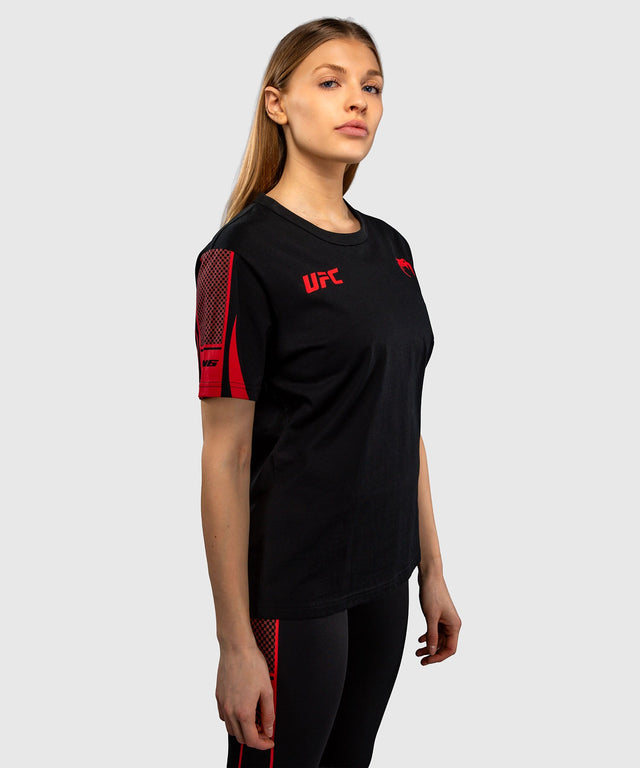 Camiseta Venum UFC Unity Manga Corta Mujer - Negro