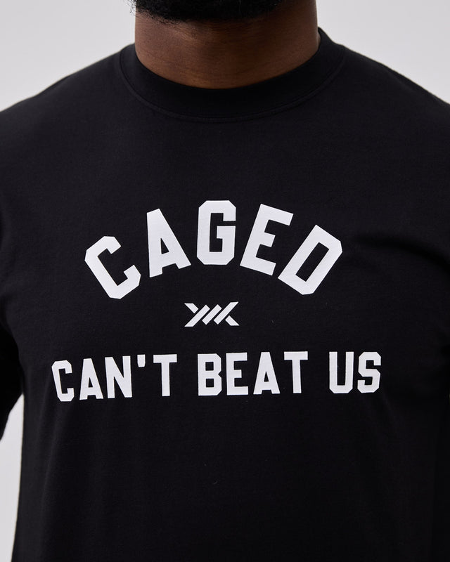 Caged Club T-Shirt – Schwarz