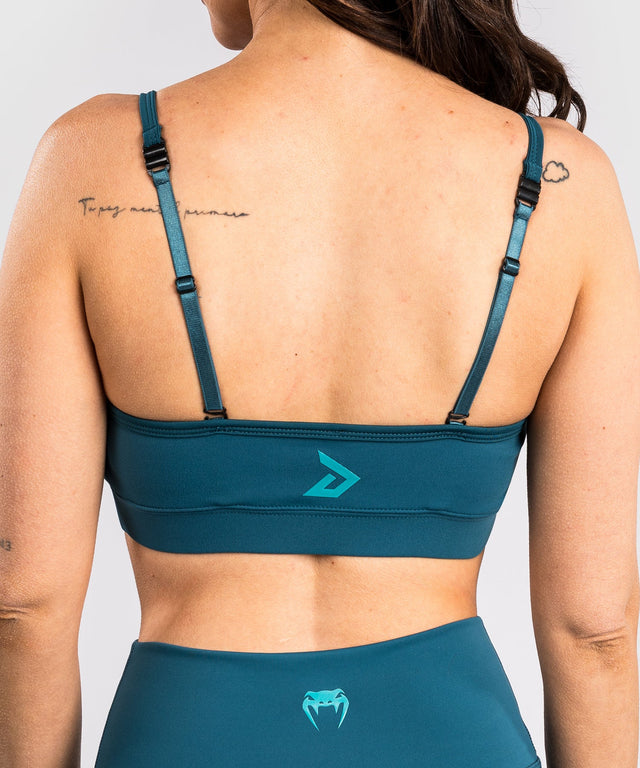 Venum x Demi Sport-BH Damen – Azurblau