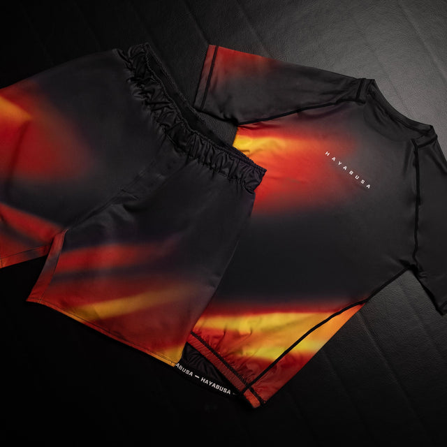 Rashguard Hayabusa Apex Nova Manches Courtes – Orange
