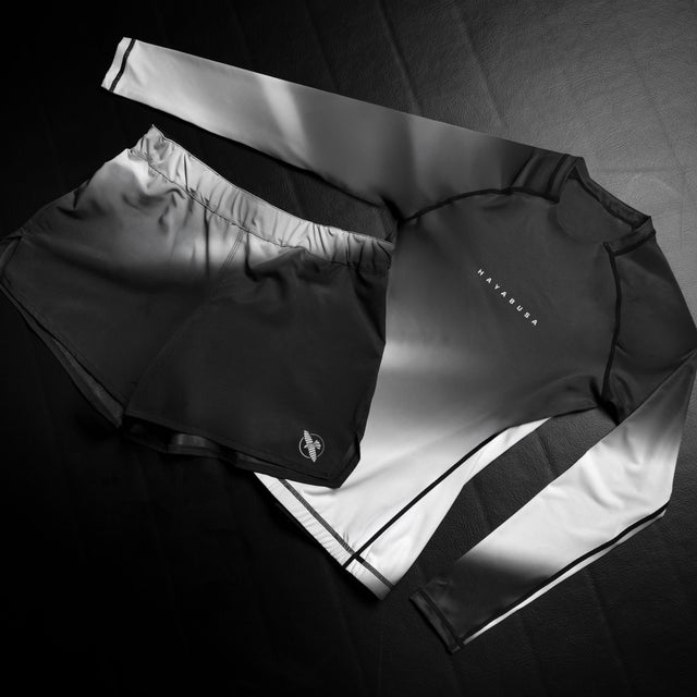 Hayabusa Rashguard Apex Nova Lange Ärmel Damen – Grau
