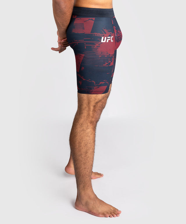Pantalones de MMA Venum UFC Zenith – Azul marino/Burdeos/Plata