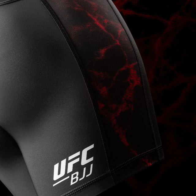 Hayabusa x UFC BJJ Compression Shorts Women – Black/Red
