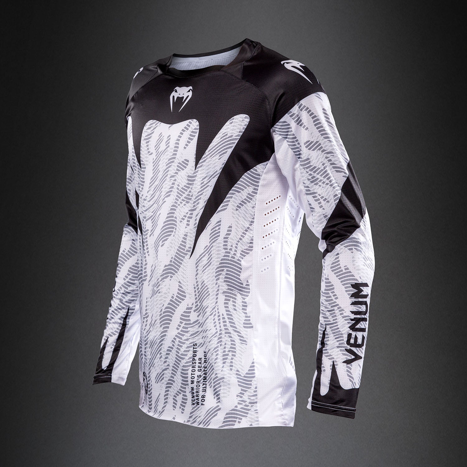 Vêtements Venum MX Elite Longsleeve – Blanc