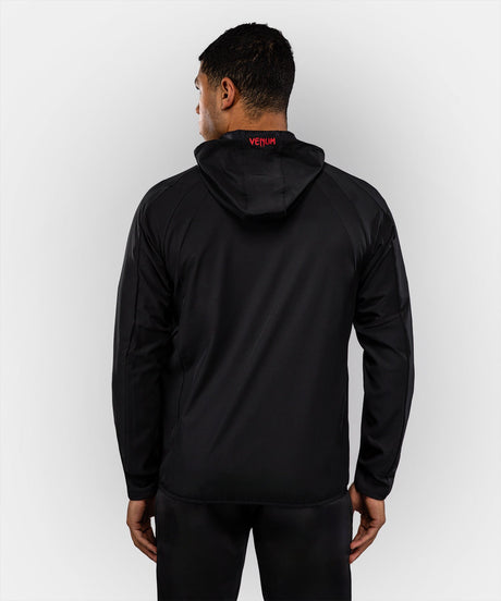 Casaco Venum x Roger Gracie Signature – Preto/Vermelho