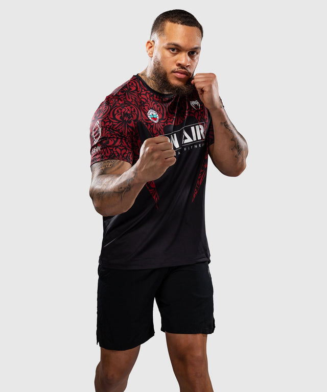 T-shirt Venum Bulgarian Top Team – Noir/Rouge
