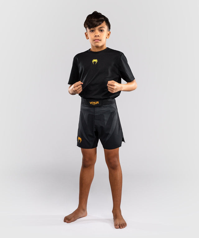 Venum MMA Shorts Attack Kinderen - Zwart/Goud