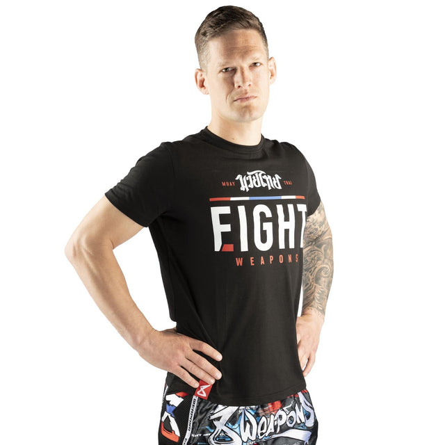 8 WEAPONS T-Shirt The Fight – Schwarz