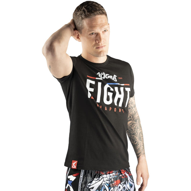 8 WEAPONS T-Shirt The Fight – Schwarz