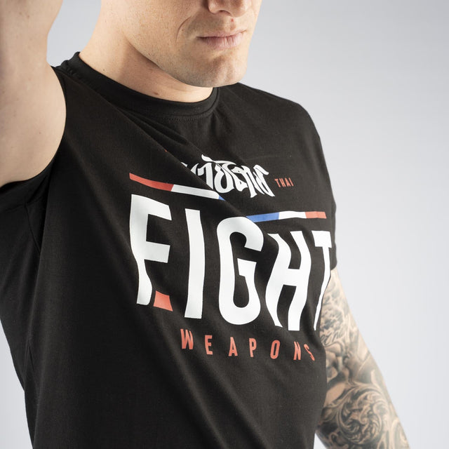 8 WEAPONS T-Shirt The Fight – Schwarz