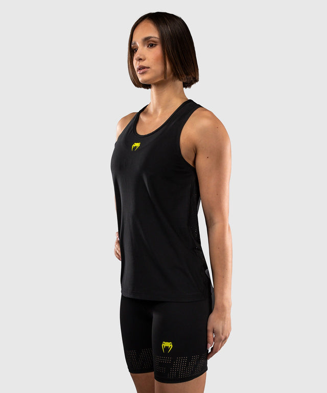 Venum Tank Top Lazer Dry Tech Damen – Schwarz/Gelb