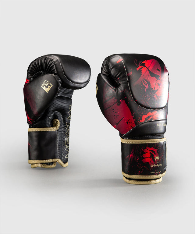 Gants de boxe Venum Itadori Impact Evo – Noir/Rouge