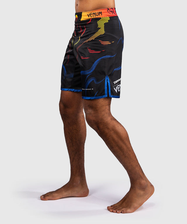 Venum MMA-Shorts x TEKKEN 8 Yoshimitsu – Schwarz/Orange
