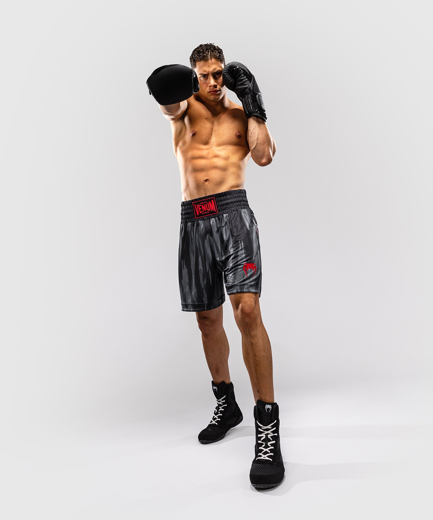 Venum Boksshorts Demon - Zwart/Grijs