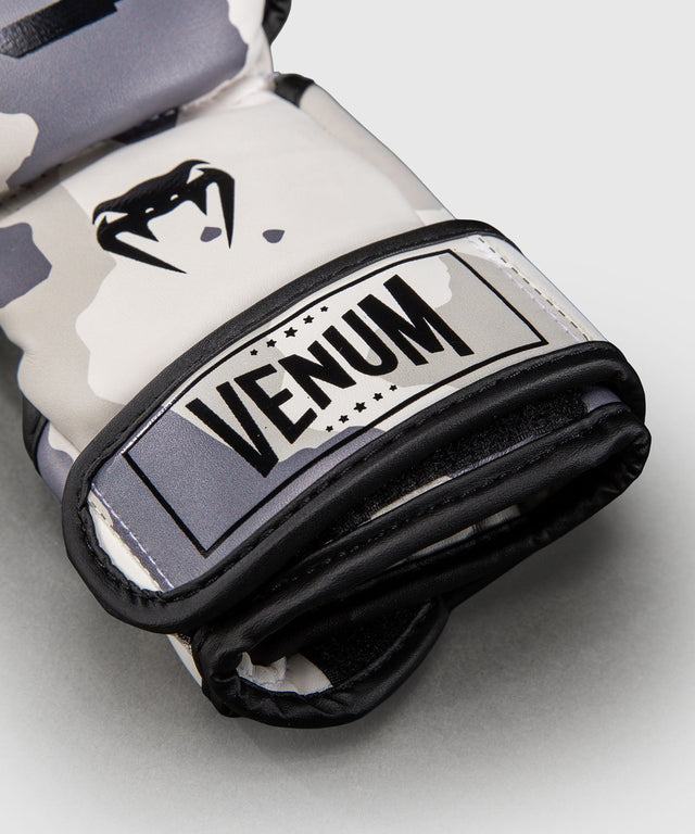Guanti da sparring MMA Venum Elite - Bianco/Grigio