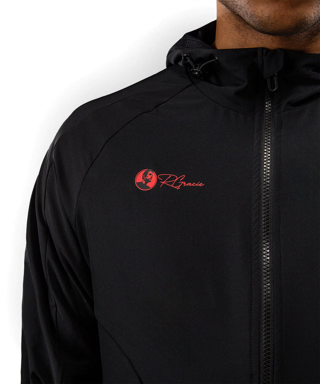 Venum x Roger Gracie Jachetă Signature – Negru/Roșu