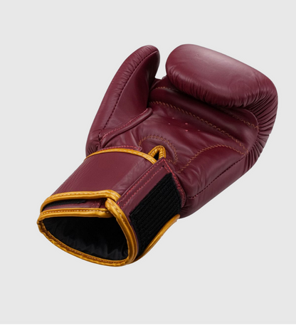 Gants de boxe King Pro Boxing BGVL3 - Rouge bordeaux/doré