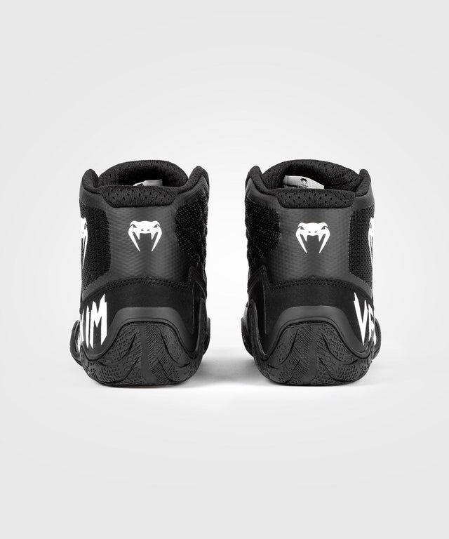 Venum Ringerschuhe Elite – Schwarz/Weiß