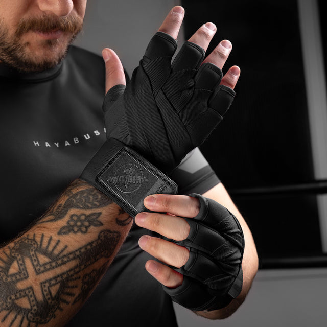 Hayabusa Hand Wraps Knuckle Guard – Black