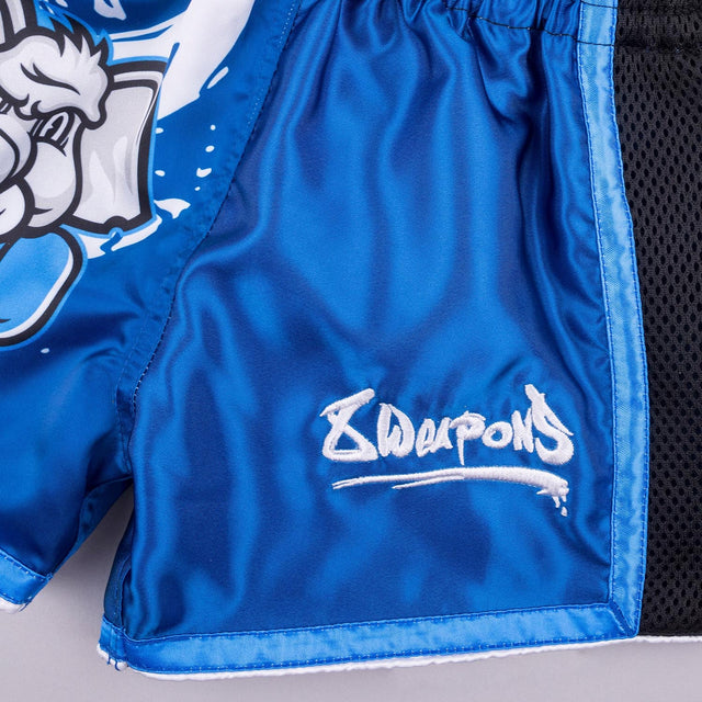Pantaloncini Muay Thai 8 WEAPONS Jipe – Blu