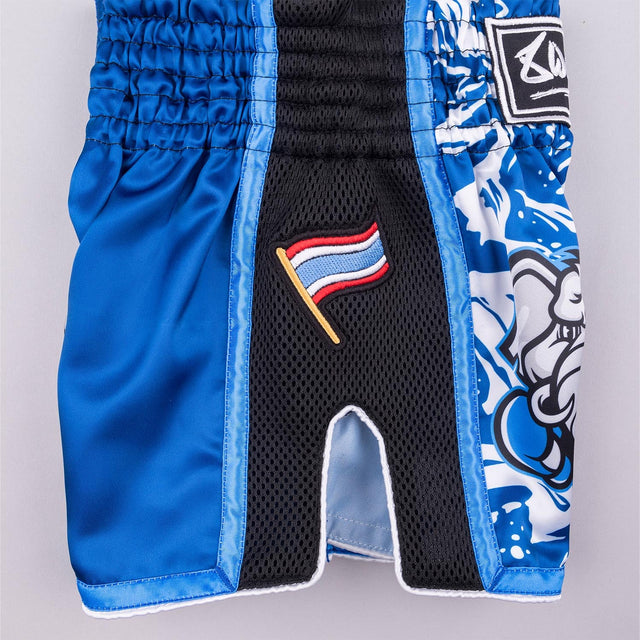 Pantaloncini Muay Thai 8 WEAPONS Jipe – Blu