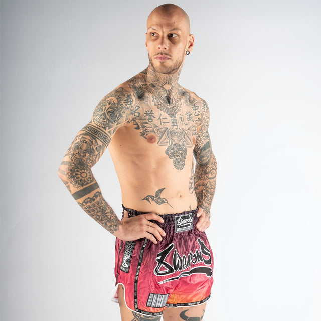 8 WEAPONS Muay-Thai-Shorts Vivo Sunsphere – Mehrfarbig