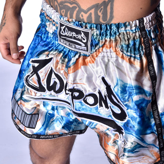 Shorts de Muay Thai 8 WEAPONS Vivo Vertigo – Multicolore