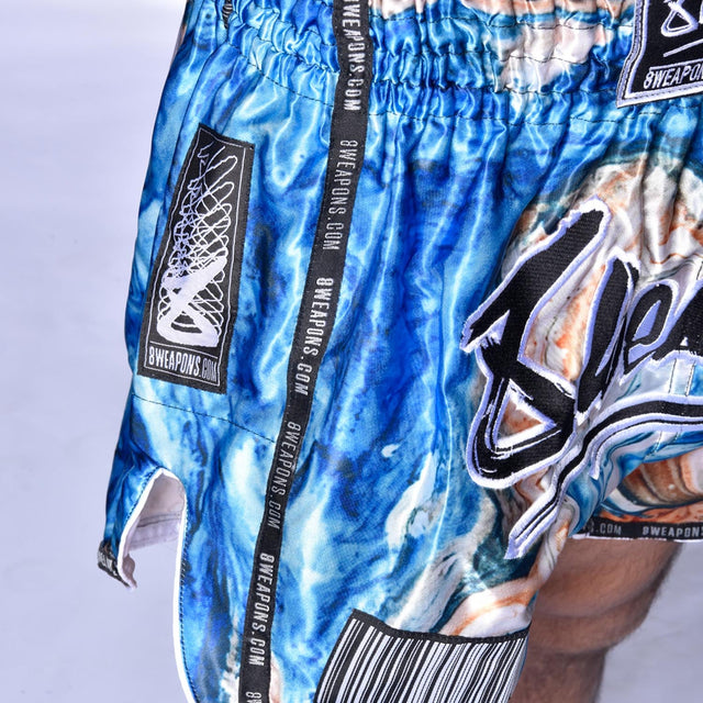Shorts de Muay Thai 8 WEAPONS Vivo Vertigo – Multicolore