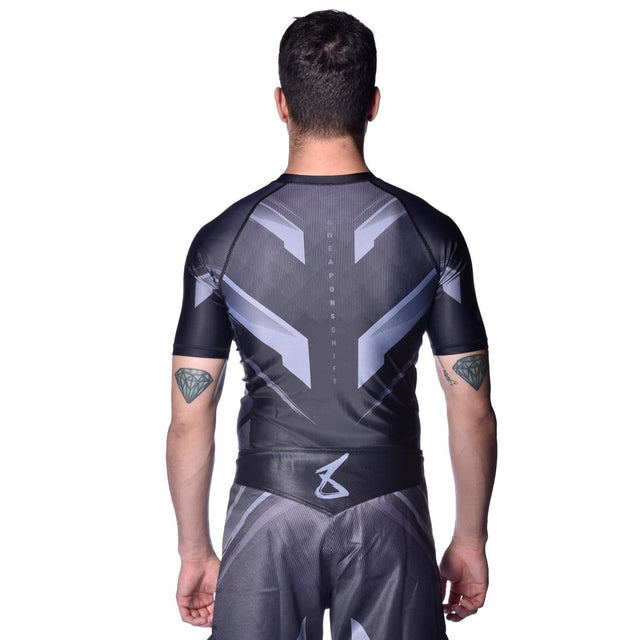 Rashguard 8 WEAPONS Shift – Negro Mate