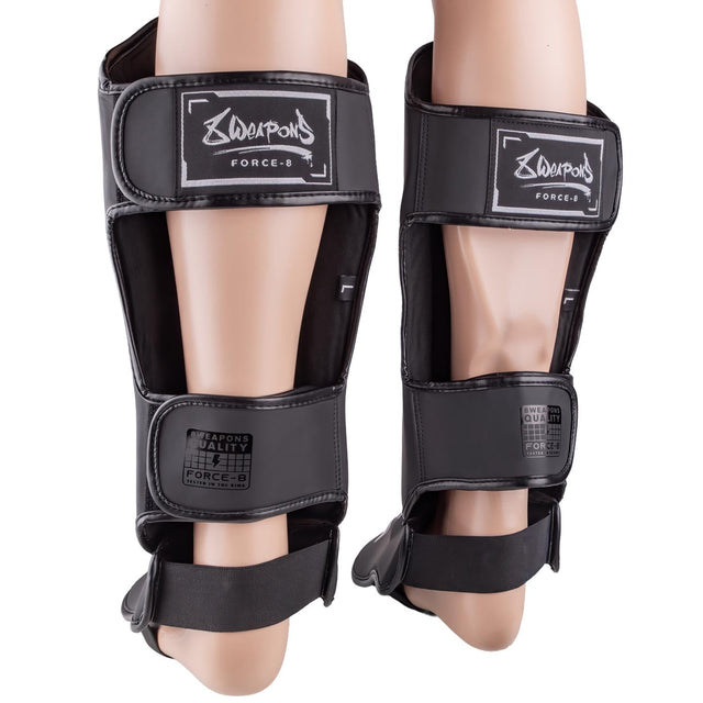 Espinilleras 8 WEAPONS Force 8 – Negro